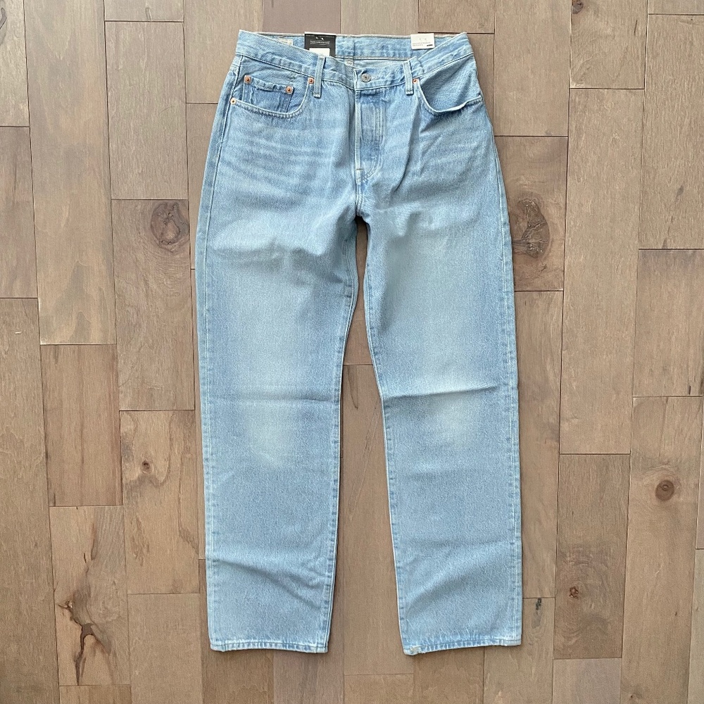 Levi's Light Blue Straight Leg Jeans
